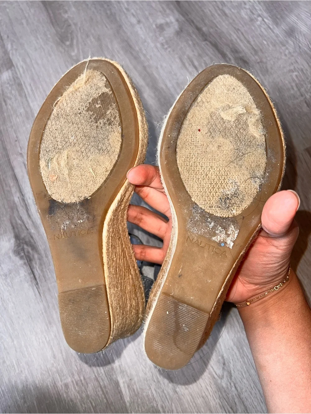 Nautica chambray espadrille